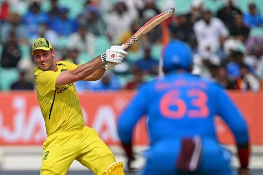 marsh hits 96 as australia make 352 7 against india