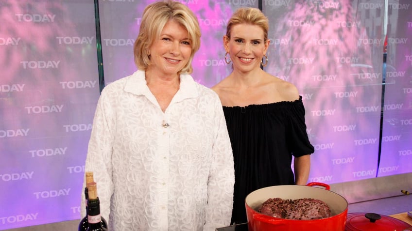 Martha Stewart with her daughter Alexis