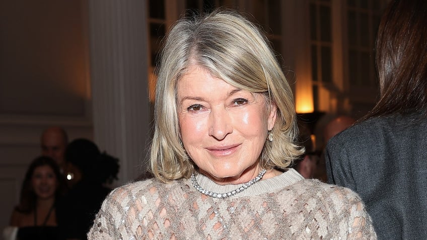 Close up of Martha Stewart