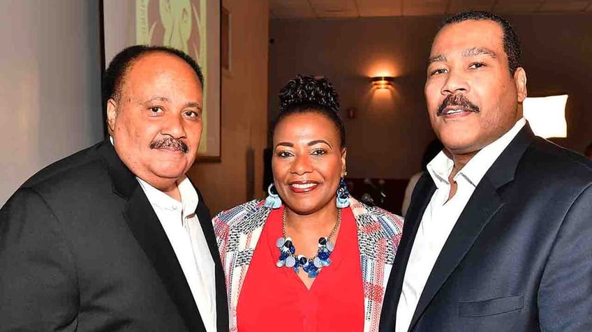 Martin Luther King III, Dr. Bernice King, and Dexter Scott King