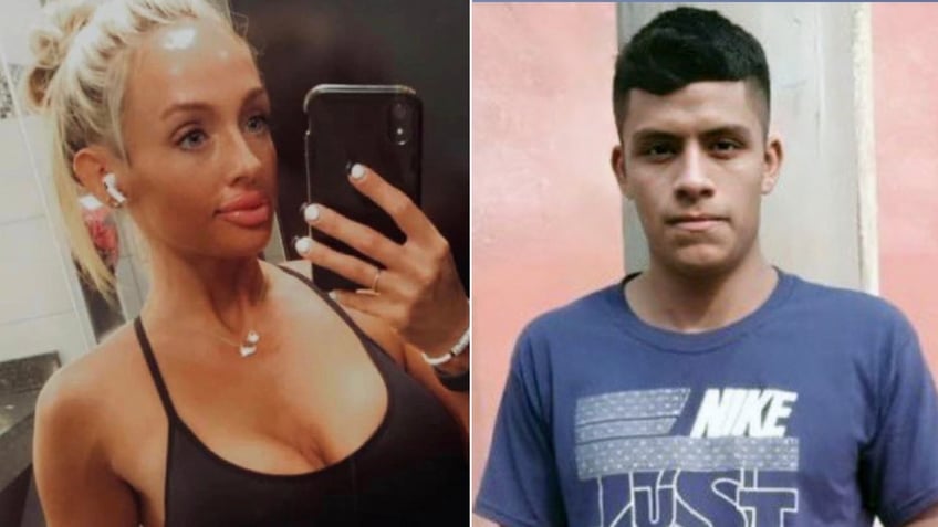 Rachel Morin, left; Victor Martinez Hernandez, right