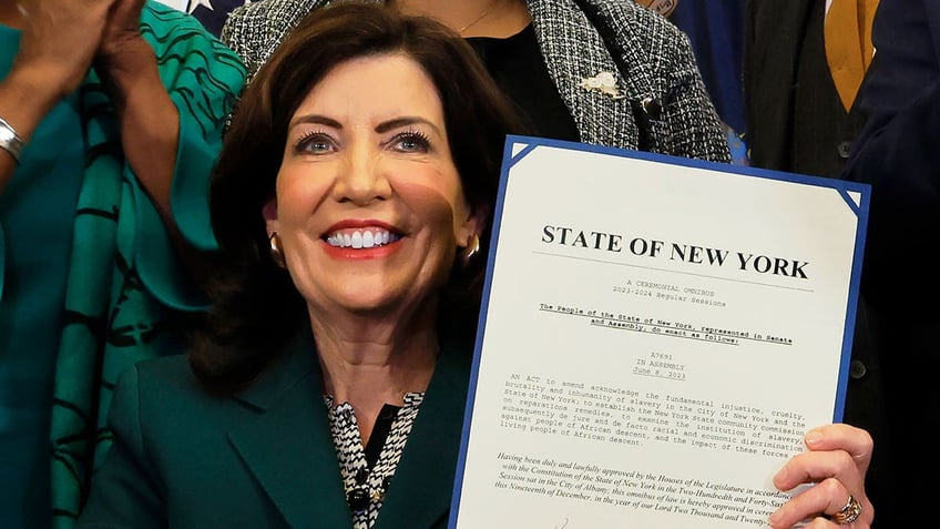 Kathy Hochul reparations bill