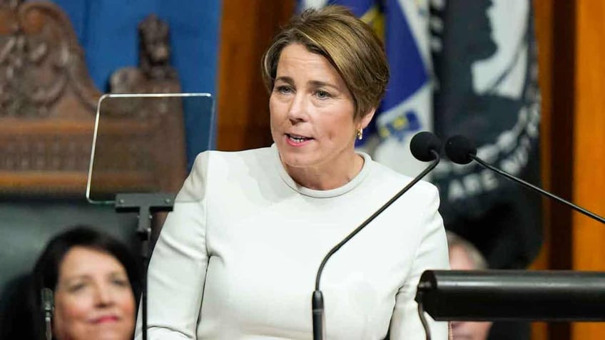 massachusetts gov maura healey activates national guard to assist in emergency shelters housing migrants