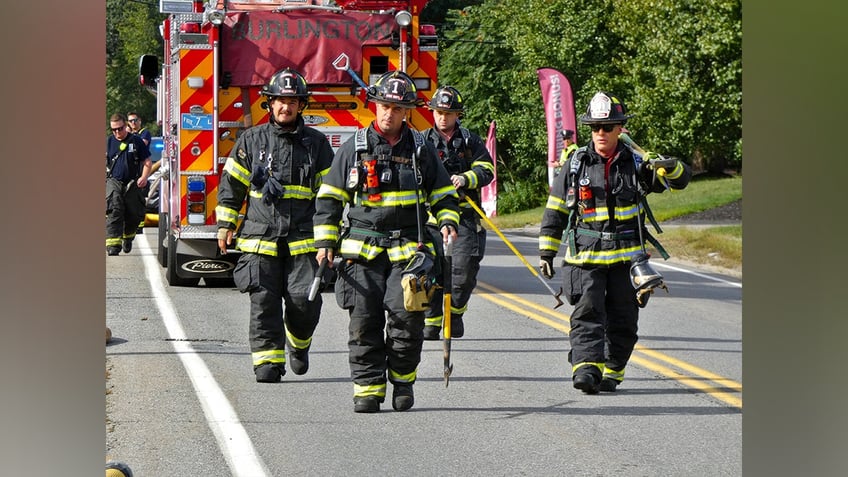 massachusetts junkyard blaze leaves one hospitalized in two alarm fire