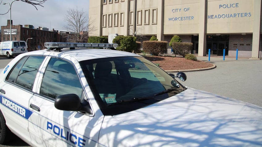 Worcester Police Department police car