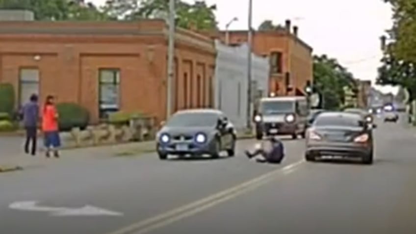 massachusetts state police release video of trooper being dragged during traffic stop