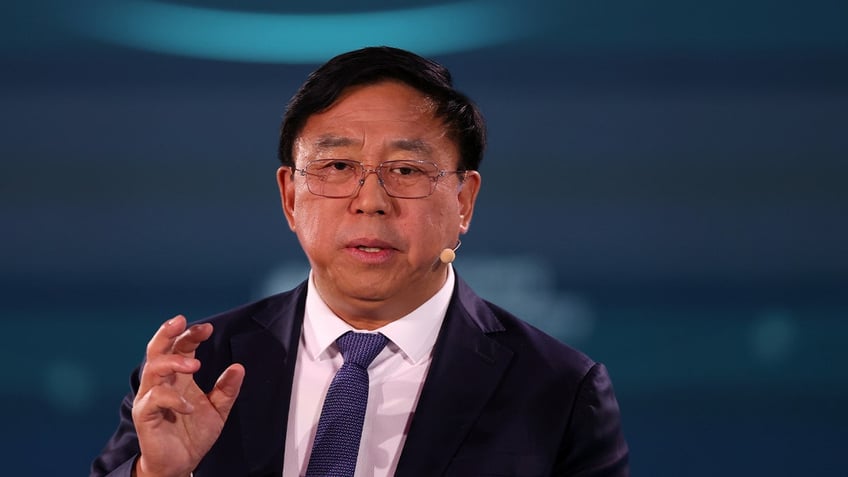 Li Zhen, founder/chairman of Gotion High Tech Co., during the Bloomberg New Economy Forum in Singapore, on Friday, Nov. 10, 2023. The New Economy Forum is being organized by Bloomberg Media Group, a division of Bloomberg LP, the parent company of Bloomberg News.