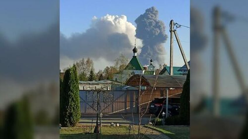 massive mystery explosions rock ammo depot outside moscow resulting in mushroom cloud
