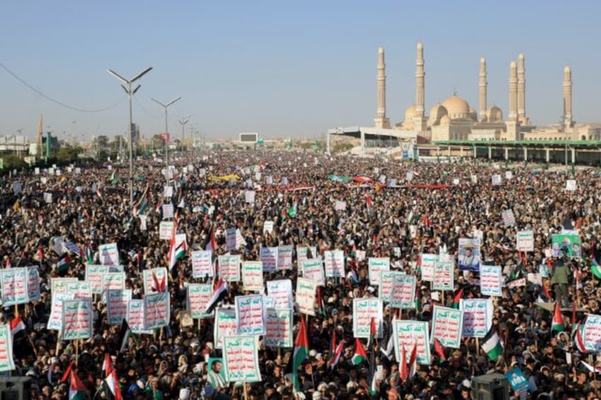 Organisers said one million people took part in the protest