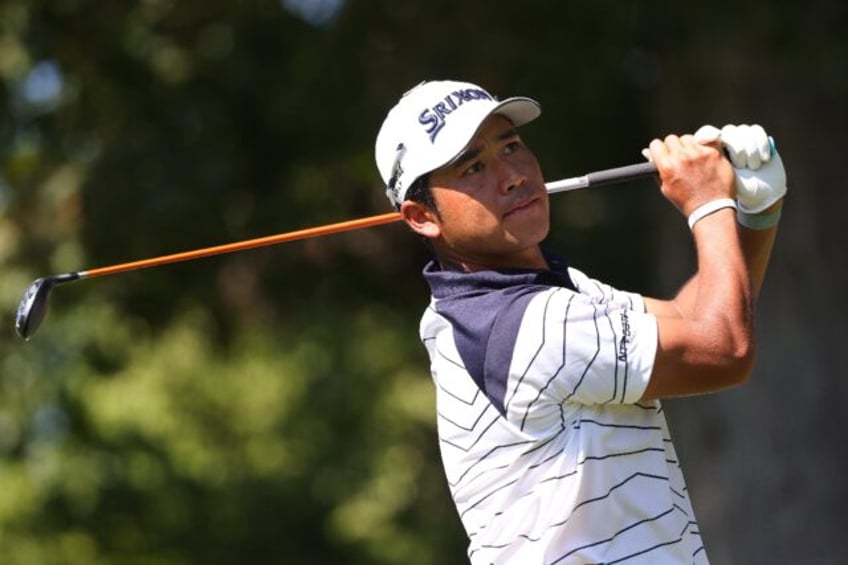 Hideki Matsuyama of Japan holds a five stroke lead heading into Sunday's final round of th