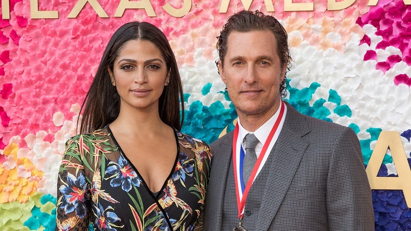 Matthew McConaughey and Camila Alves