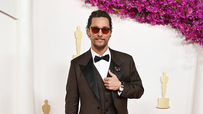 Matthew McConaughey at the Oscars