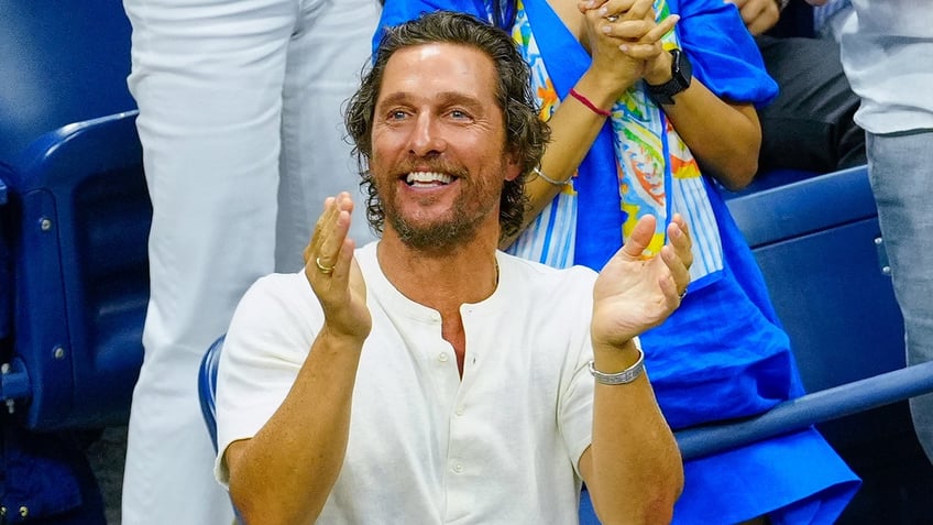 matthew mcconaughey warned teenage son of downfalls and traps of social media