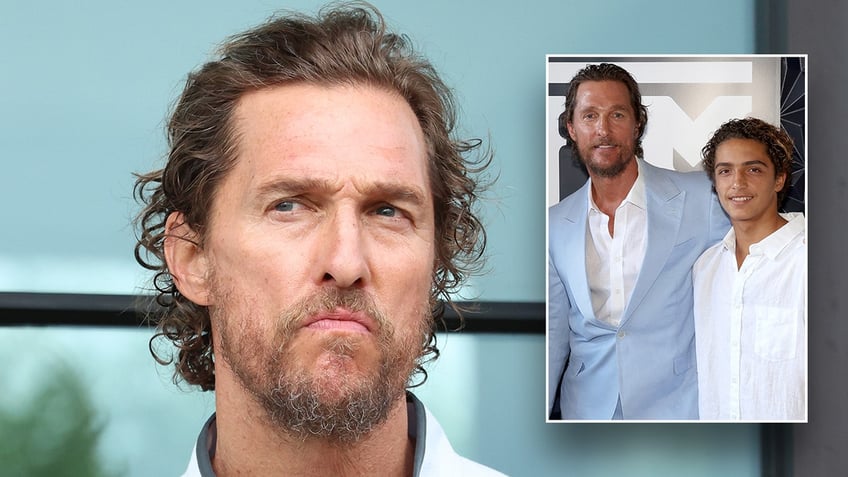 matthew mcconaughey warned teenage son of downfalls and traps of social media