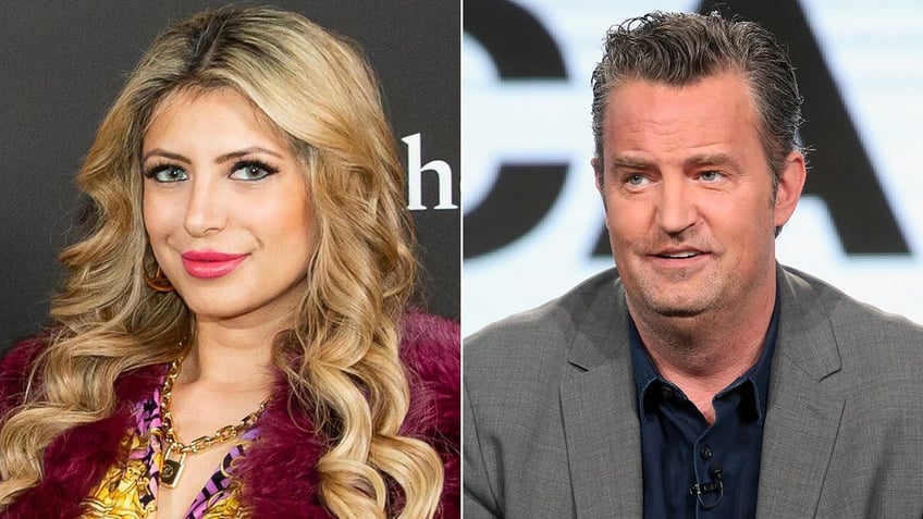 Jasveen Sangha, Matthew Perry split