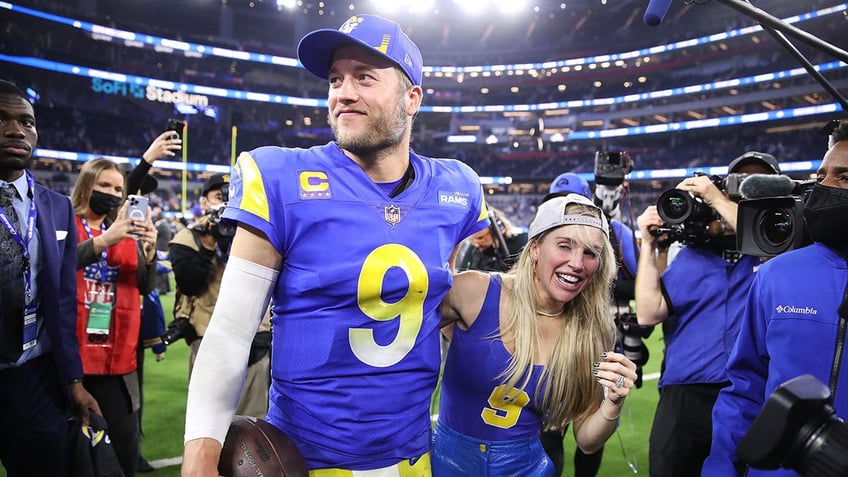 Matthew Stafford and wife Kelly