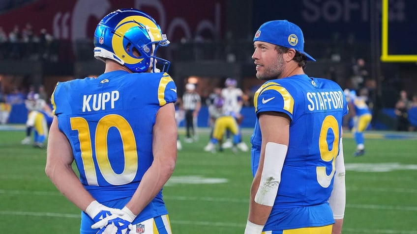 Matthew Stafford and Cooper Kupp