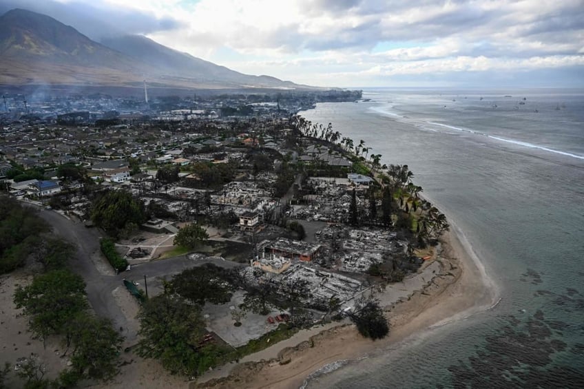 maui wildfires 80 of downtown lahaina burnt to the ground in devastating disaster