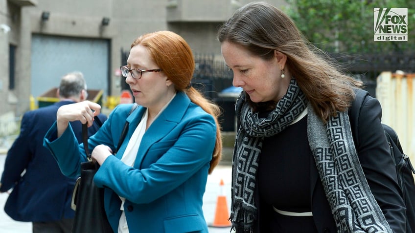 Prosecuting attorney Maurene Comey walking to the courthouse for the P. Diddy trial.