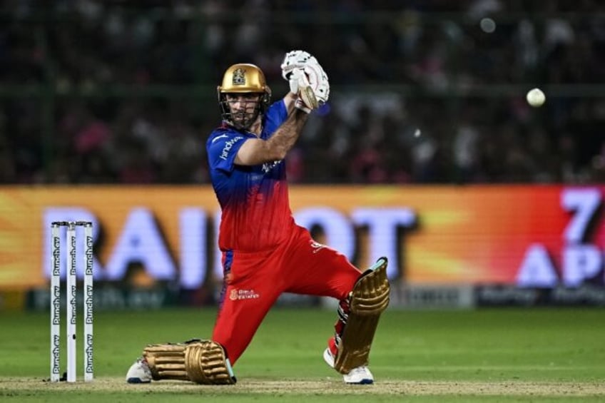 Glenn Maxwell in action in the IPL earlier this month