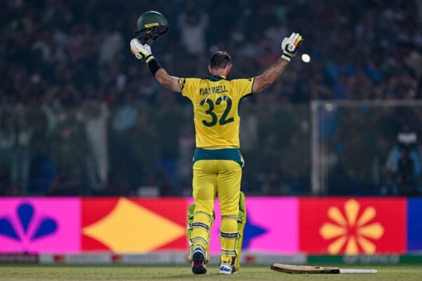 maxwells fastest world cup ton fires australia to 399 8 against dutch