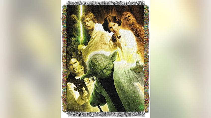 Hang this tapestry or use it as a comfy blanket. 