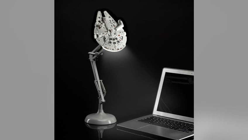 A cool lamp that connects to your USB cable. 