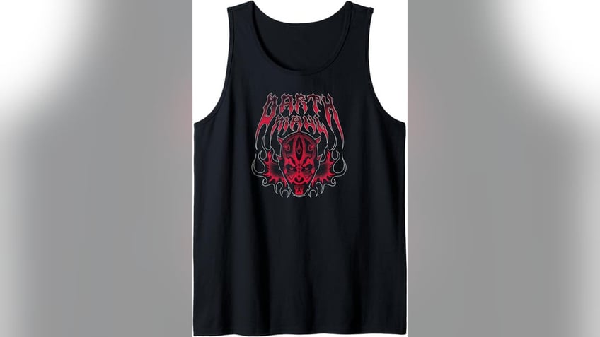 Fans of the Star Wars villains will love this Darth Maul tank. 