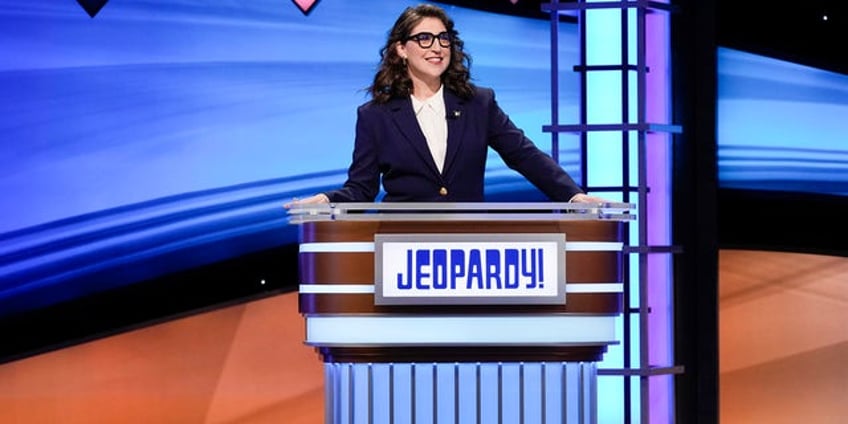 mayim bialik replaced by ken jennings as celebrity jeopardy host as hollywood strike continues