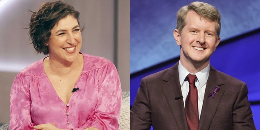 mayim bialik replaced by ken jennings as celebrity jeopardy host as hollywood strike continues