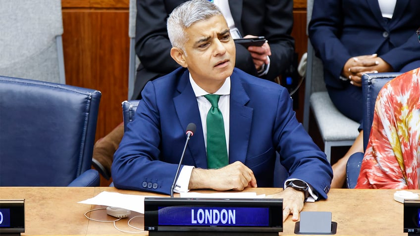 London Mayor Sadiq Khan