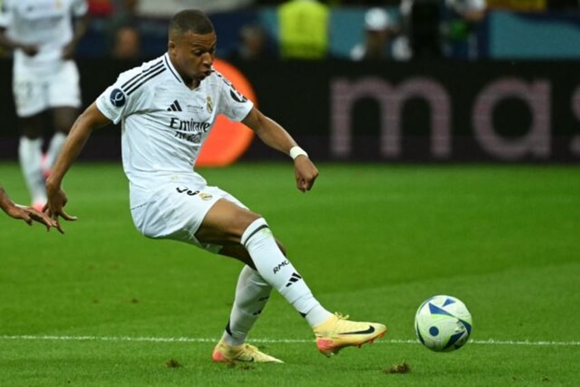 Real Madrid's French forward Kylian Mbappe has finally made his debut for the Spanish side