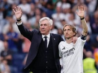 Mbappe double as Real Madrid wave goodbye to Ancelotti, Modric