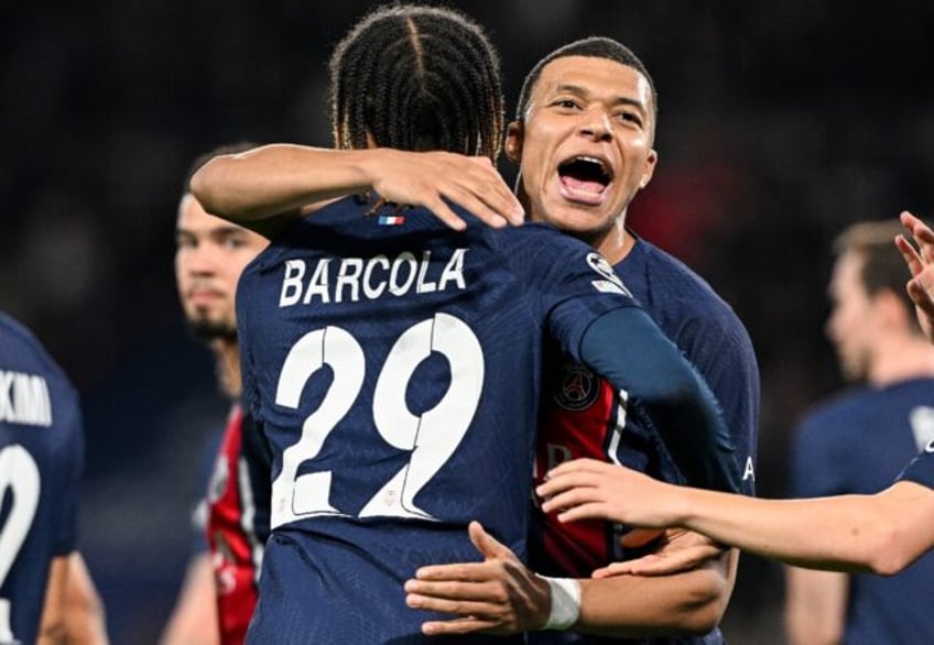 Kylian Mbappe and Bradley Barcola scored the goals as PSG beat Real Sociedad 2-0 in the fi