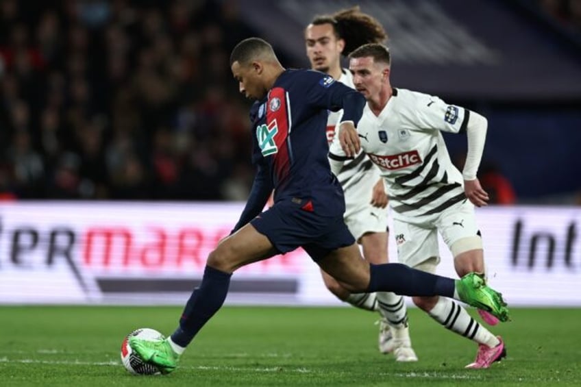 Kylian Mbappe's strike was enough for Paris Saint-Germain to beat Rennes in their French C