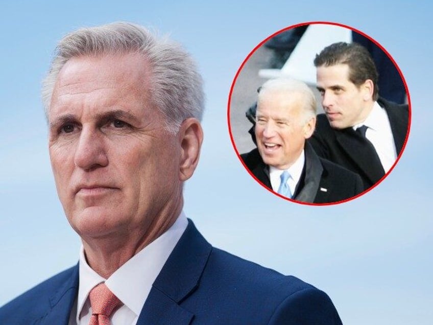 mccarthy explains contours of biden impeachment inquiry to house republicans