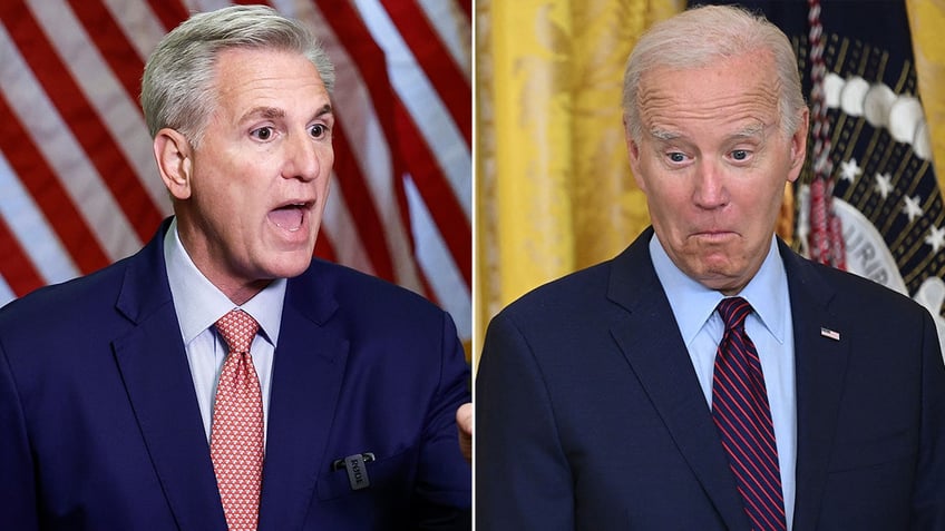 mccarthy floats meeting with biden on government shutdown border