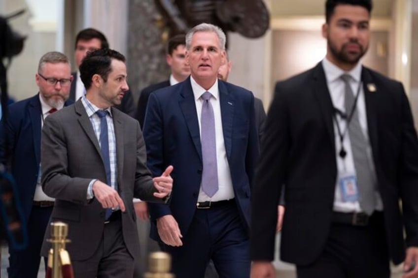 mccarthy rejects senate spending bill while scrambling for a house plan that averts a shutdown