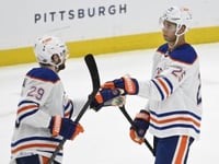 McDavid, Draisaitl carry Oilers past Golden Knights for 2-0 series lead