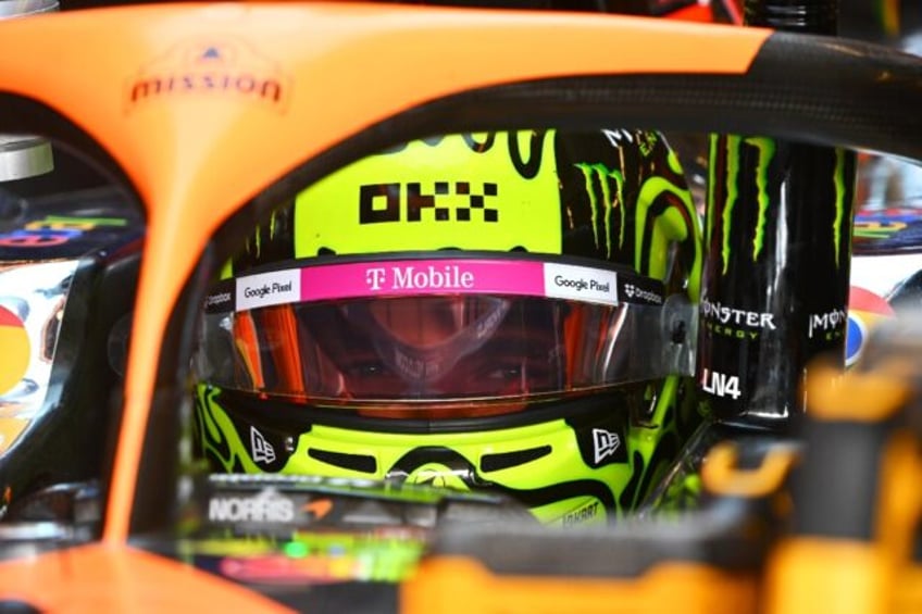 Title challenge: Lando Norris prepares for Friday practice in Austin