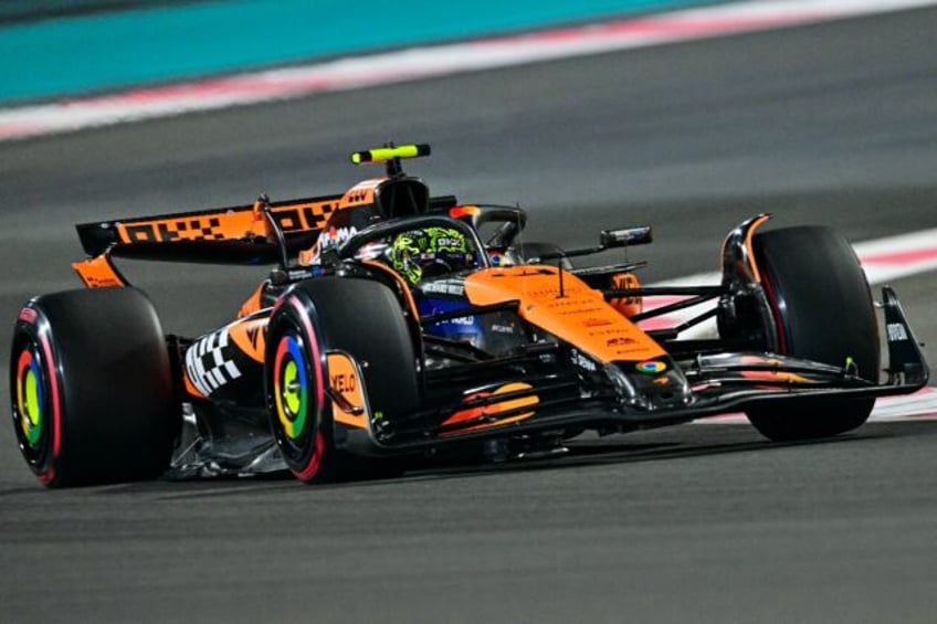 McLaren's Lando Norris took pole position for the Abu Dhabi Grand Prix