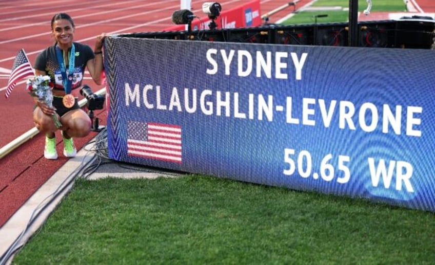 Sydney McLaughlin-Levrone smashed her own 400m hurdles world record to book her place in t