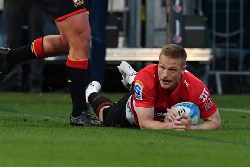 Canterbury Crusaders winger Johnny McNicholl scored two tries in Friday night's win over t