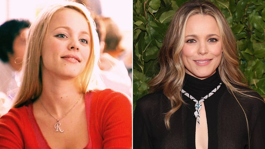 Rachel McAdams then and now split