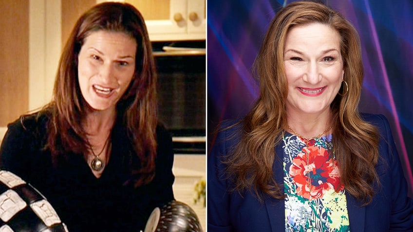 Ana Gasteyer then and now split