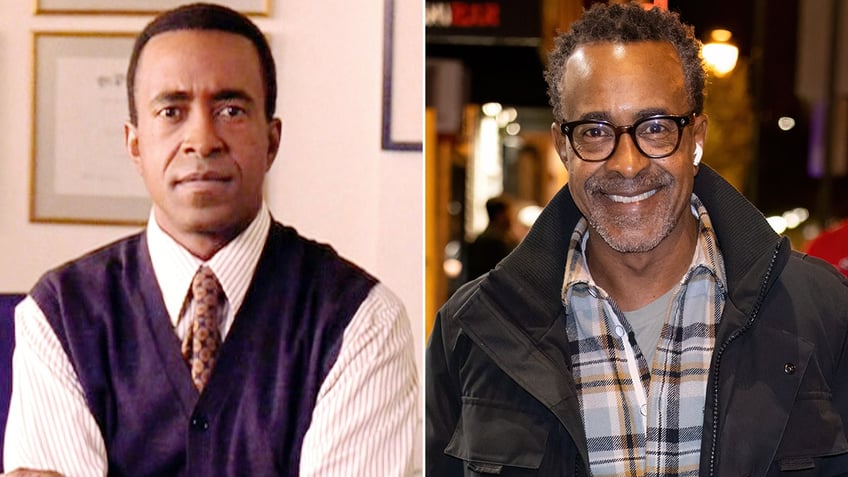 Tim Meadows then and now split