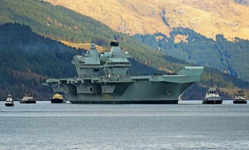 mechanical issue dooms one of two uk aircraft carriers ahead of massive nato war drill 