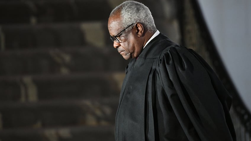 media figures post identical talking points equating menendez indictment with clarence thomas accusations