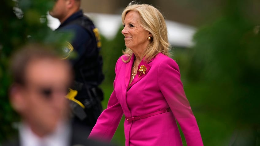 First lady Jill Biden departs from federal court