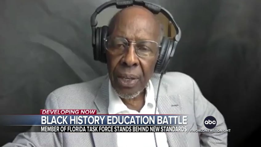 media running wild with kamala harris lie on floridas black history education curriculum co author says